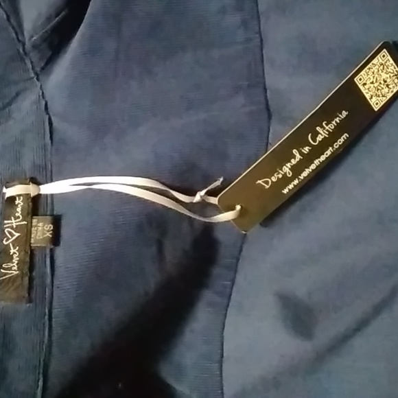 NWT Navy Corduroy Dress XS - Picture 5 of 10